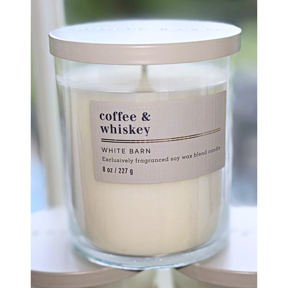 Lot of 3 Bath & Body Works Coffee & and Whiskey Single Wick Candle - Picture 3 of 5